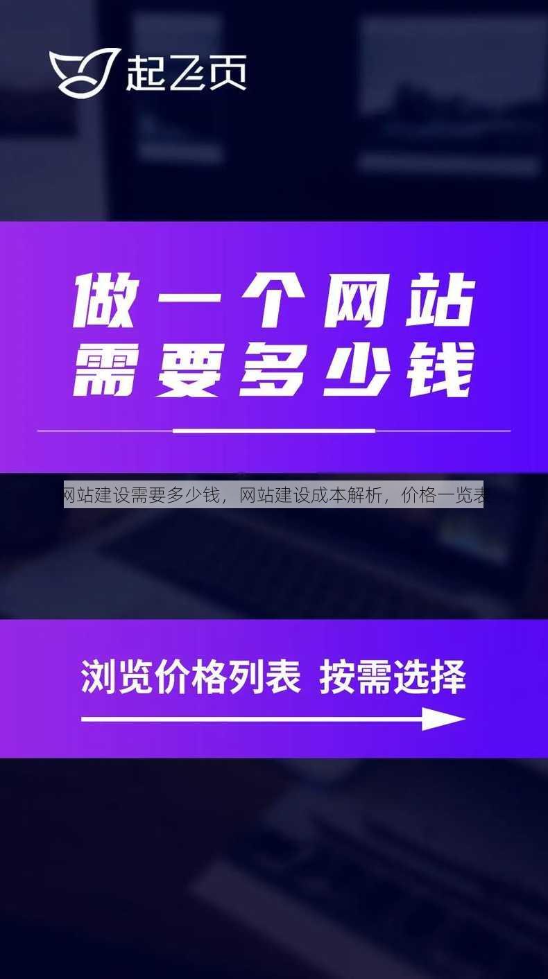 网站建设需要多少钱