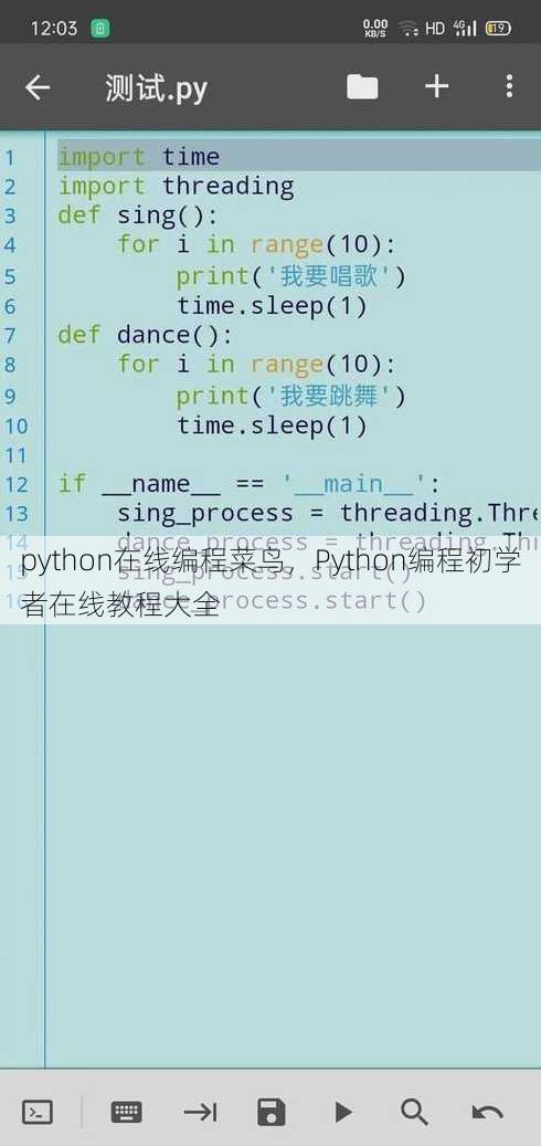 python在线编程菜鸟