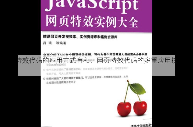 网页特效代码的应用方式有和