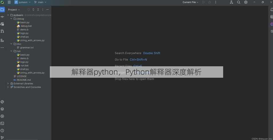 解释器python