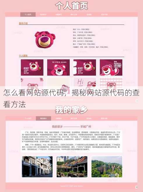 怎么看网站源代码