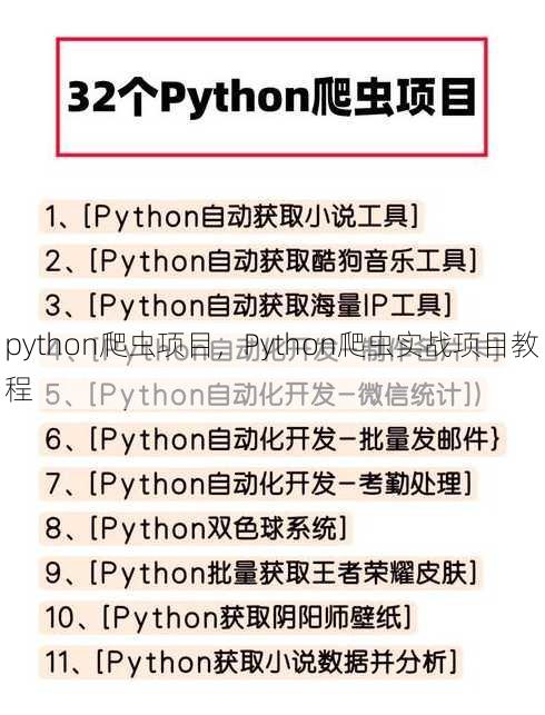 python爬虫项目