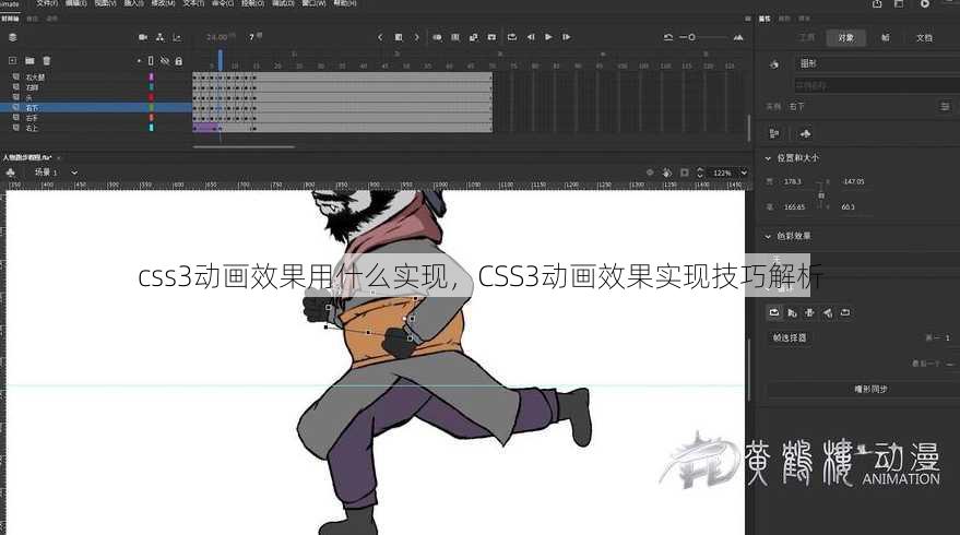 css3动画效果用什么实现