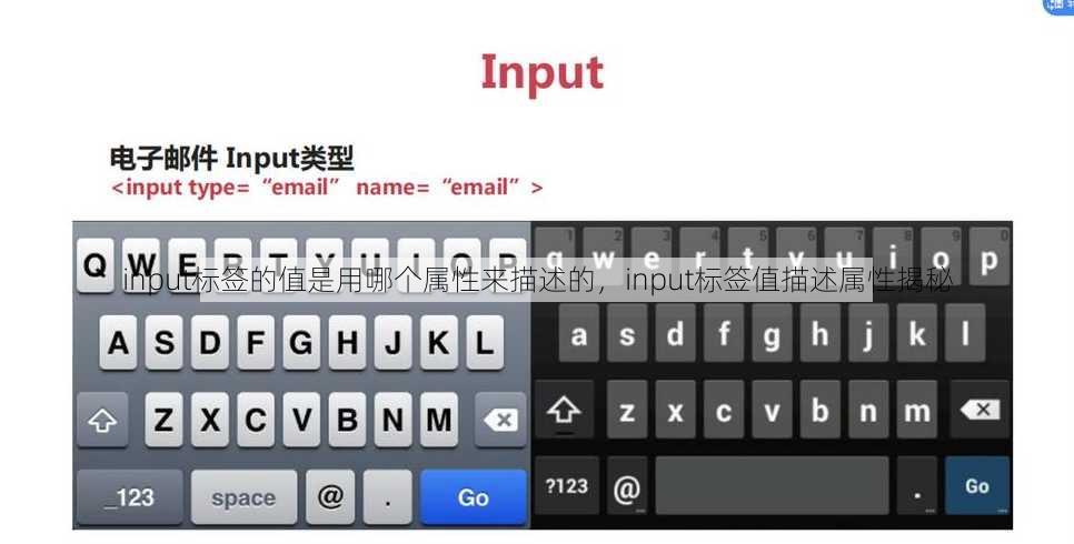 input标签的值是用哪个属性来描述的