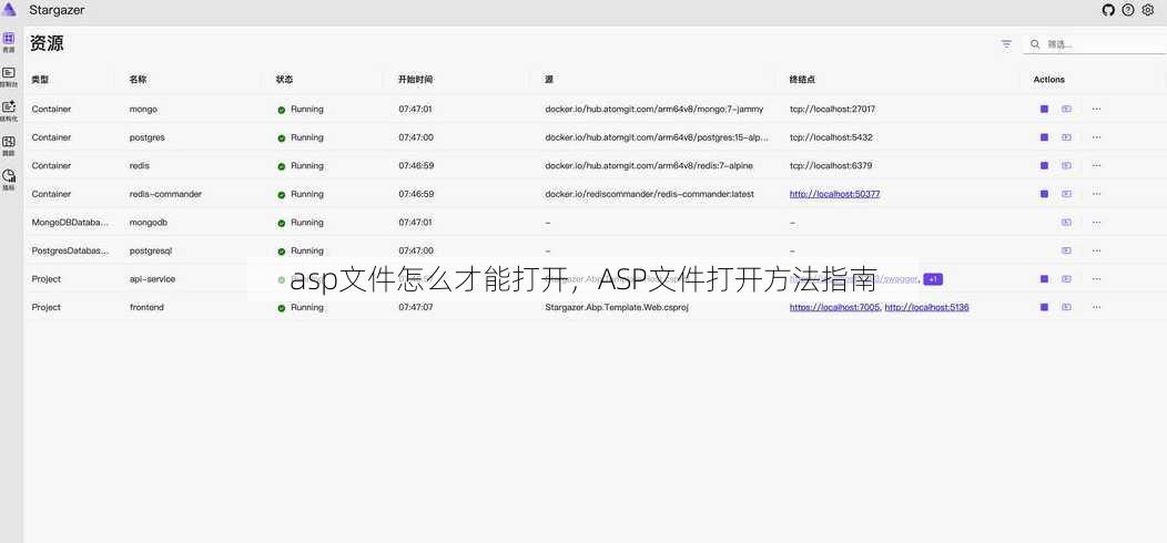 asp文件怎么才能打开