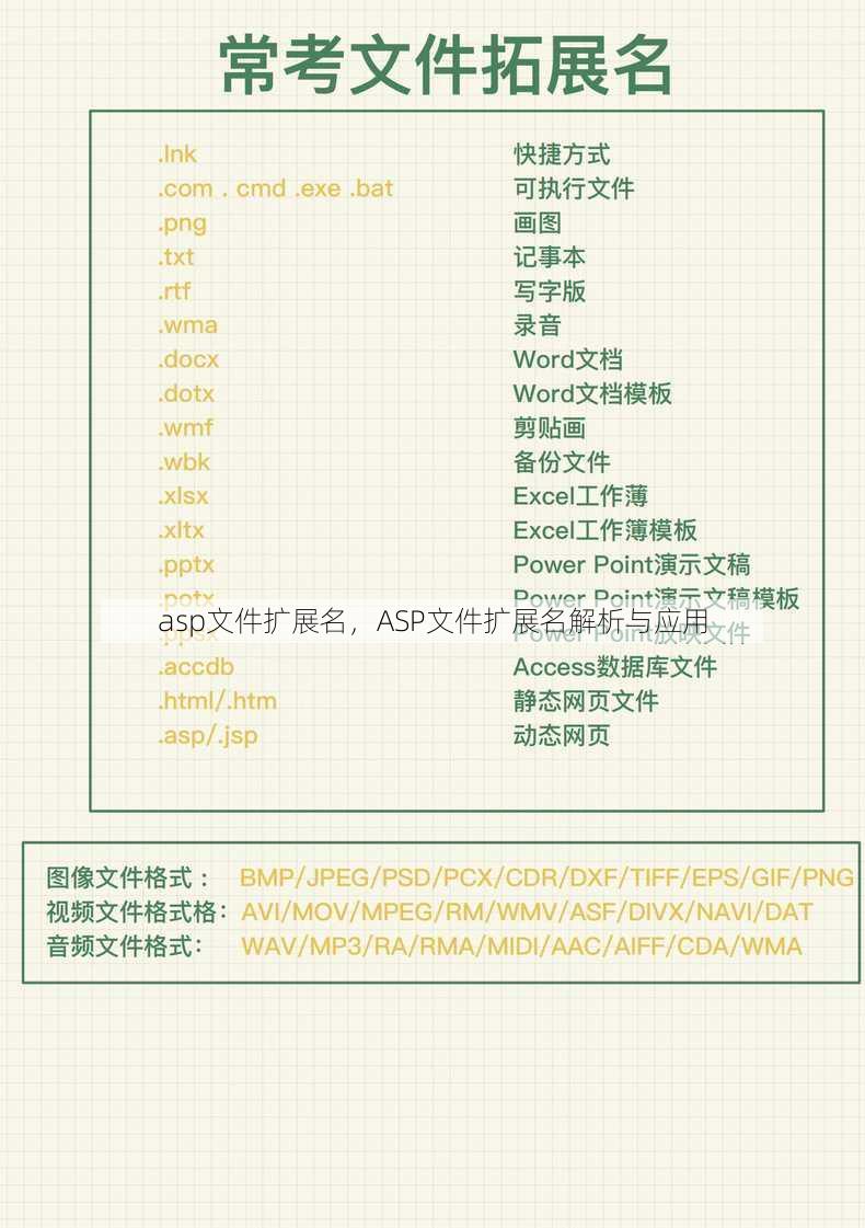 asp文件扩展名