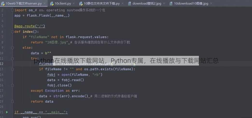python在线播放下载网站