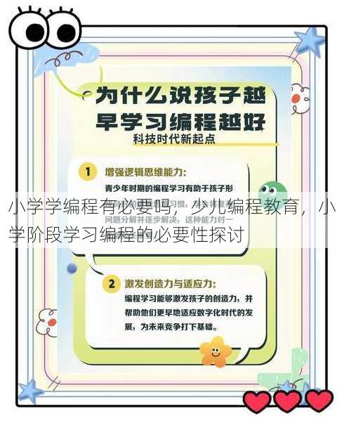 小学学编程有必要吗