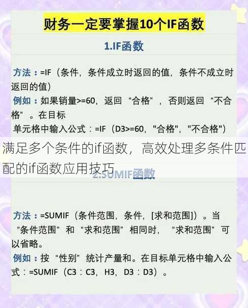 满足多个条件的if函数