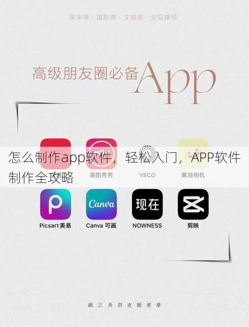 怎么制作app软件