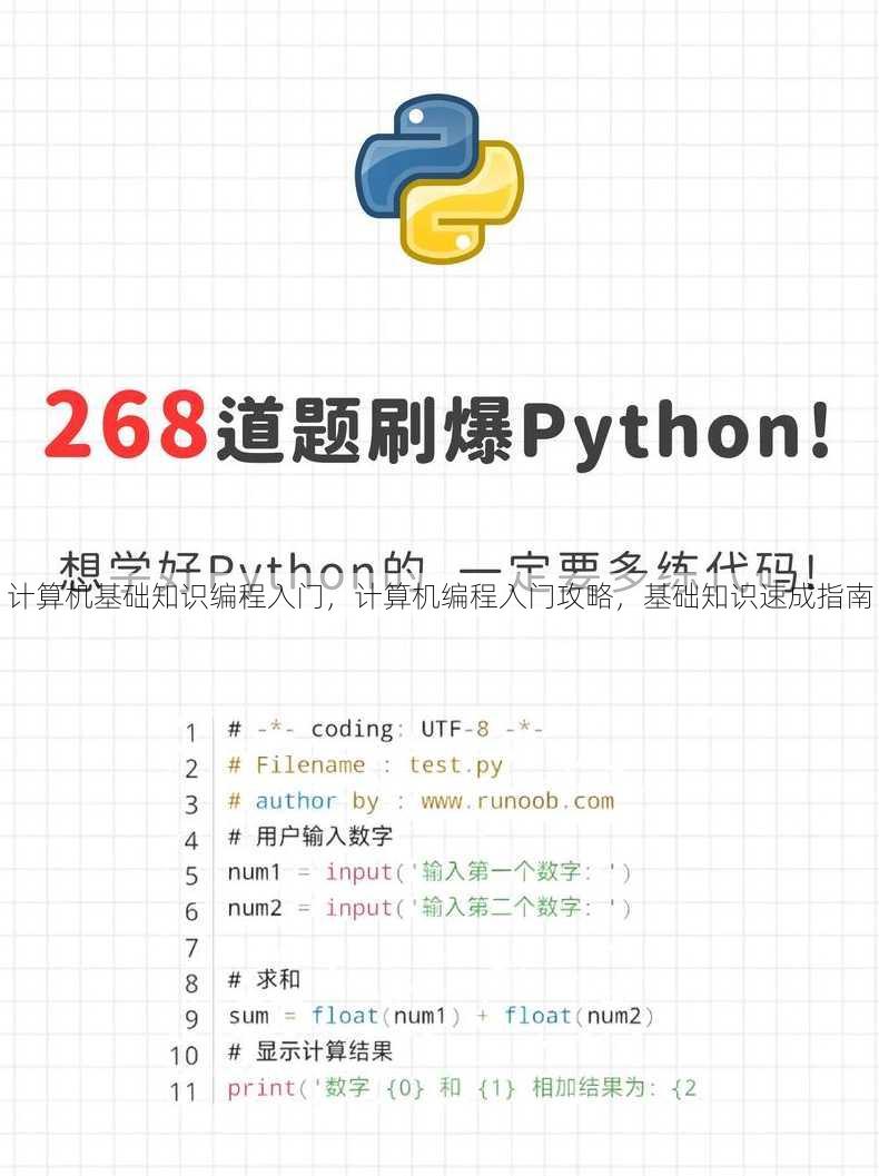计算机基础知识编程入门