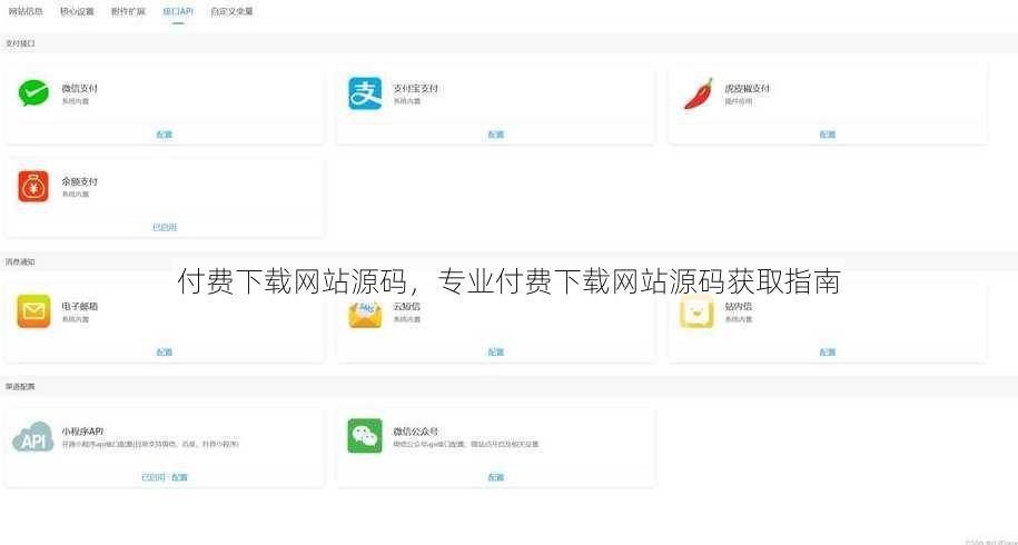 付费下载网站源码