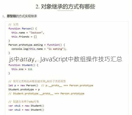 js中array