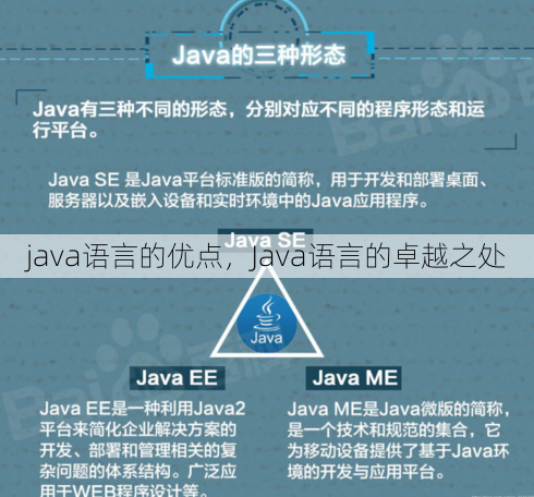 java语言的优点
