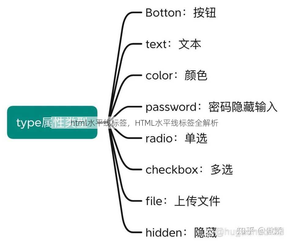html水平线标签