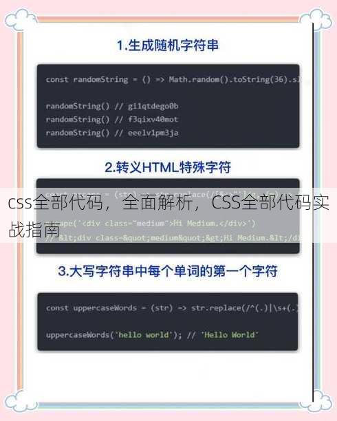 css全部代码