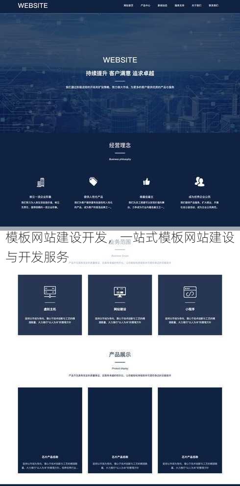 模板网站建设开发