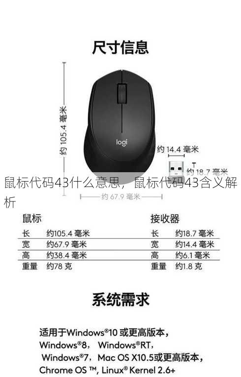 鼠标代码43什么意思