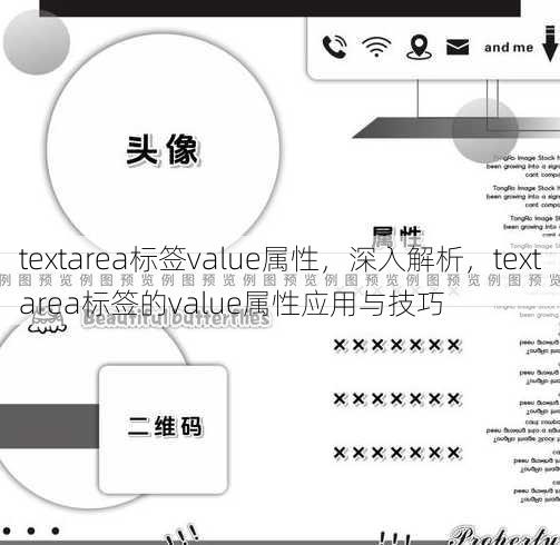 textarea标签value属性