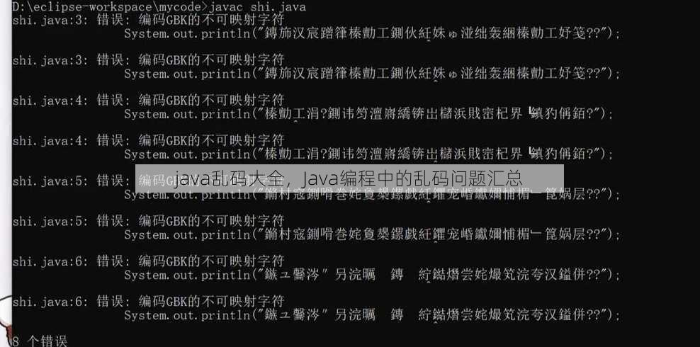 java乱码大全