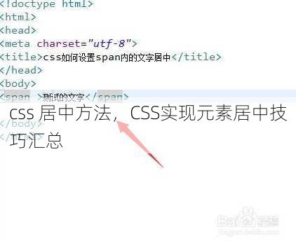 css 居中方法