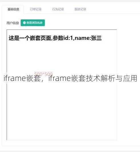 iframe嵌套