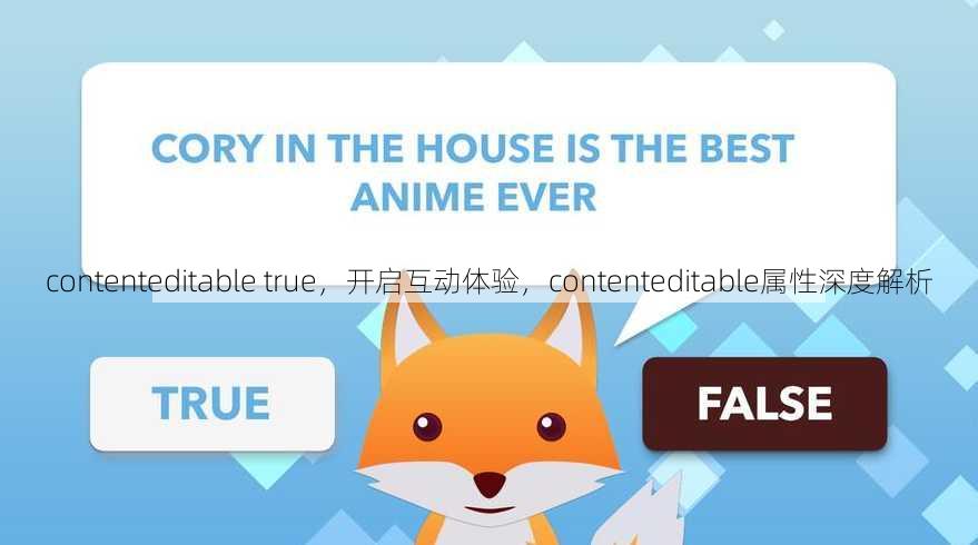 contenteditable true