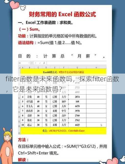 filter函数是未来函数吗