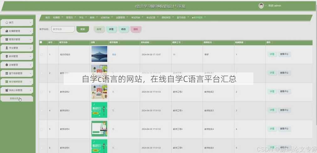 自学c语言的网站