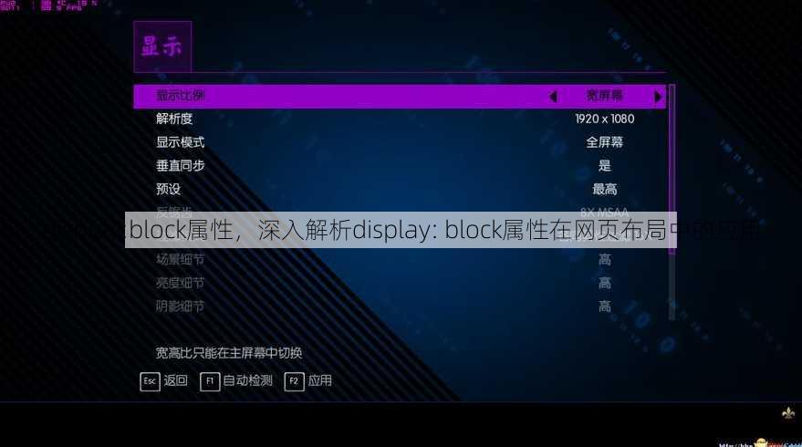 display:block属性