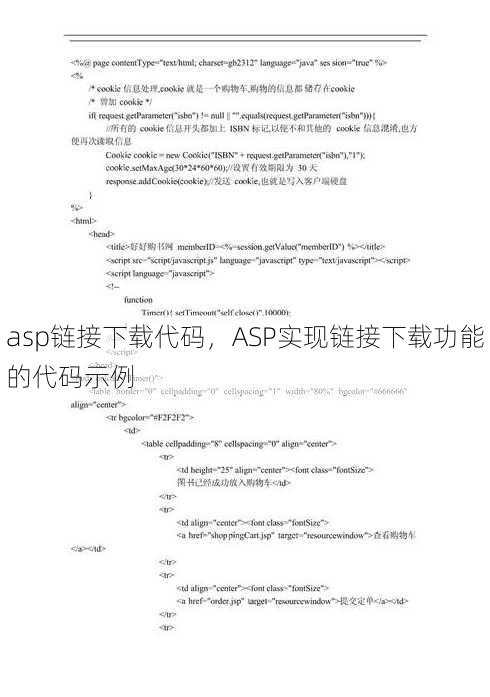 asp链接下载代码