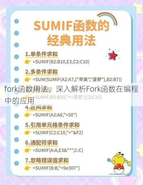 fork函数用法
