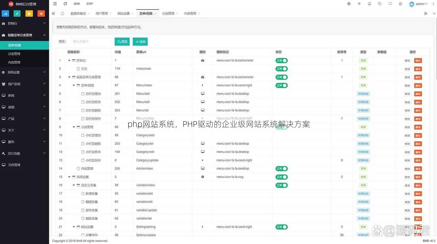 php网站系统
