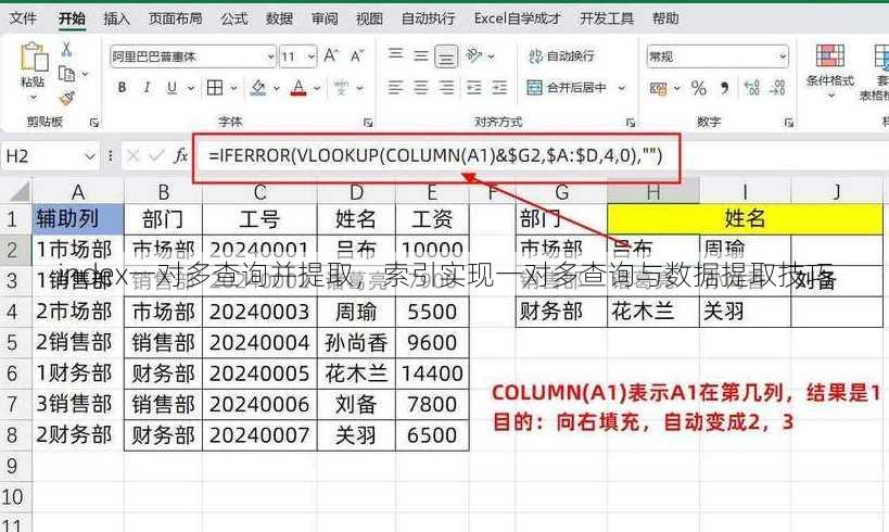 index一对多查询并提取