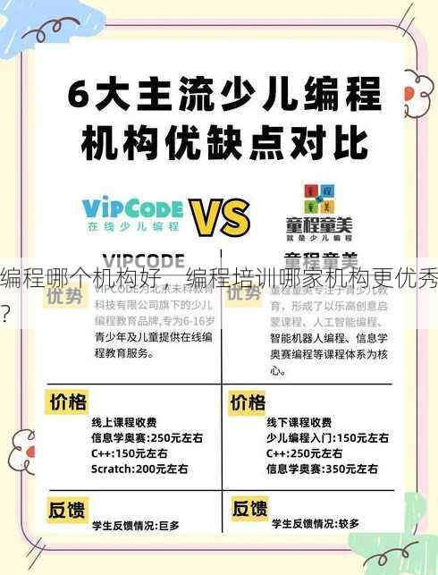 编程哪个机构好