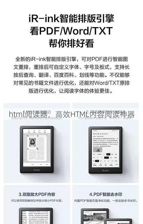 html阅读器