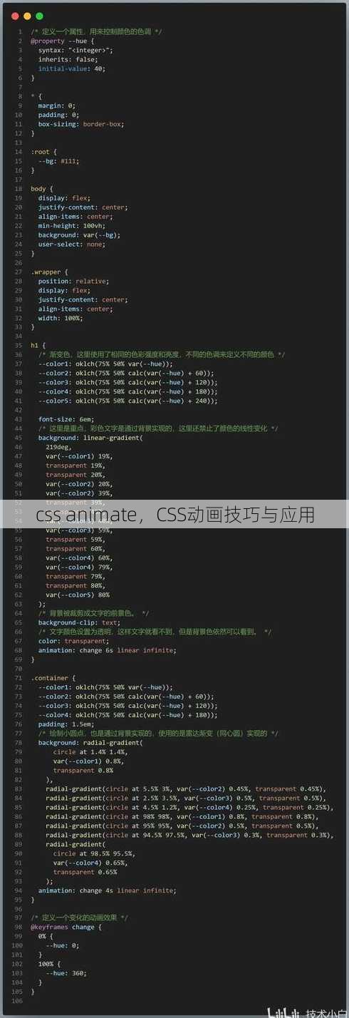 css animate