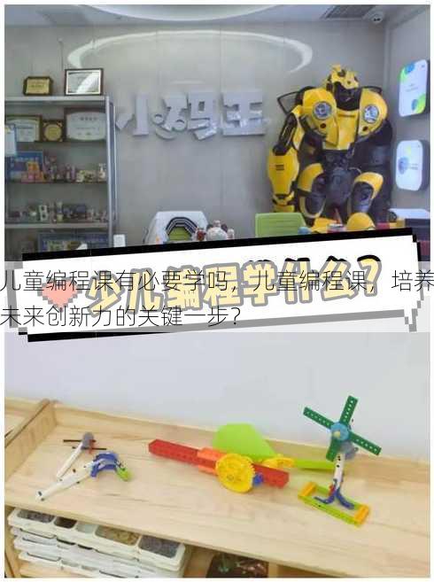 儿童编程课有必要学吗