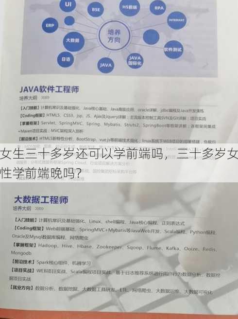 女生三十多岁还可以学前端吗