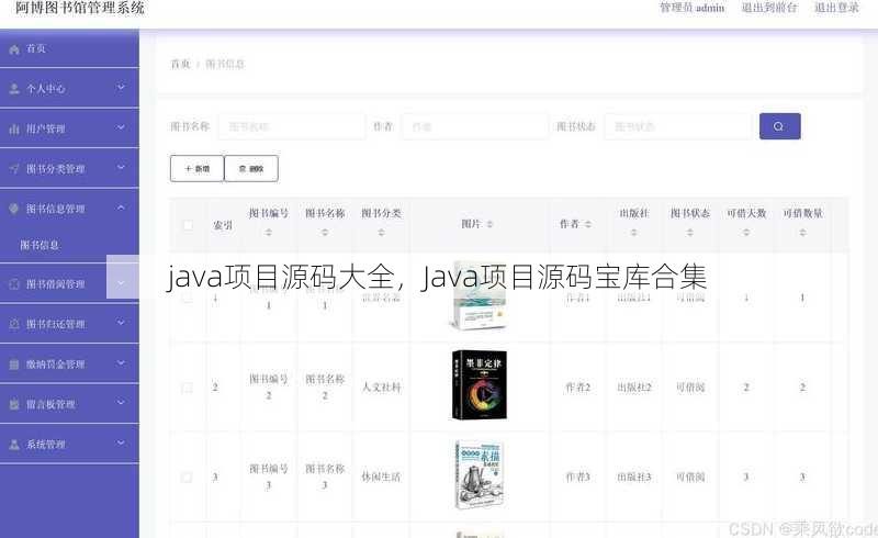 java项目源码大全
