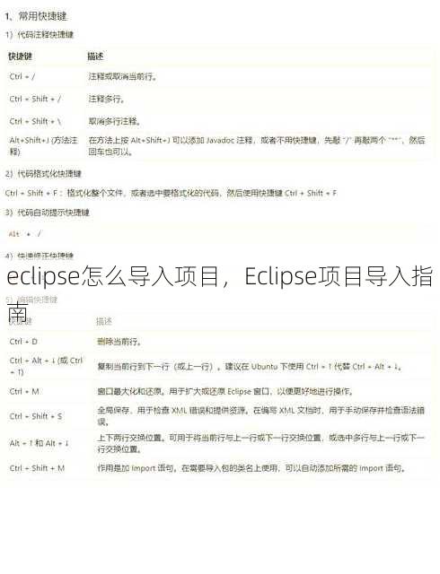 eclipse怎么导入项目