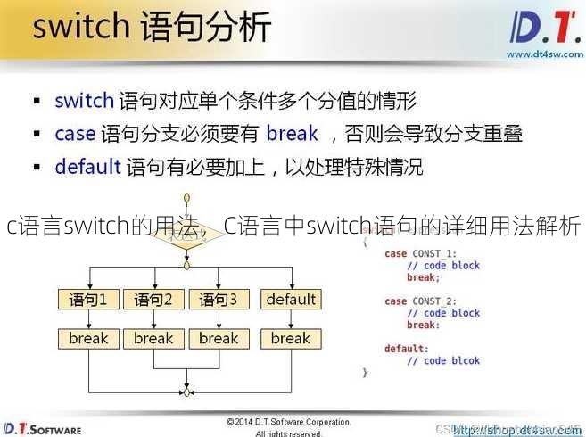 c语言switch的用法