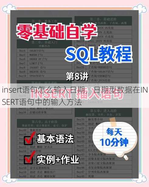 insert语句怎么输入日期