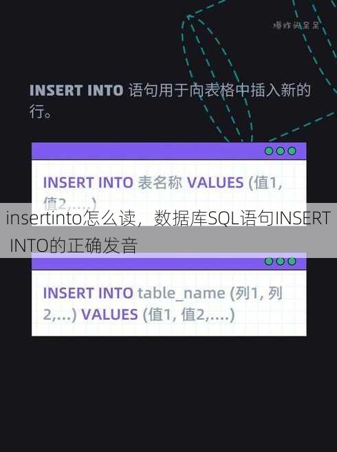 insertinto怎么读