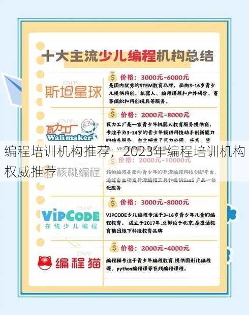 编程培训机构推荐