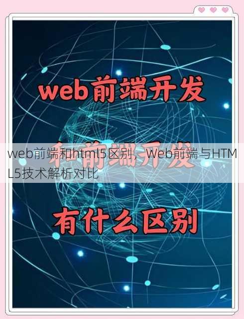 web前端和html5区别