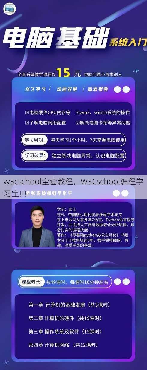 w3cschool全套教程