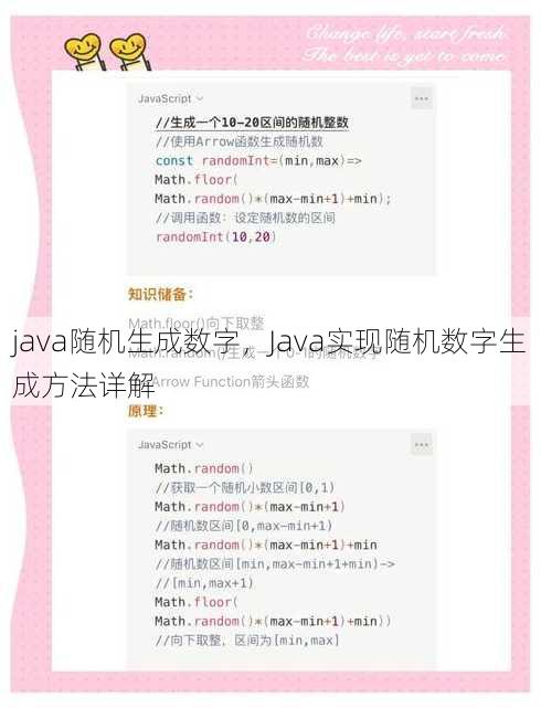 java随机生成数字