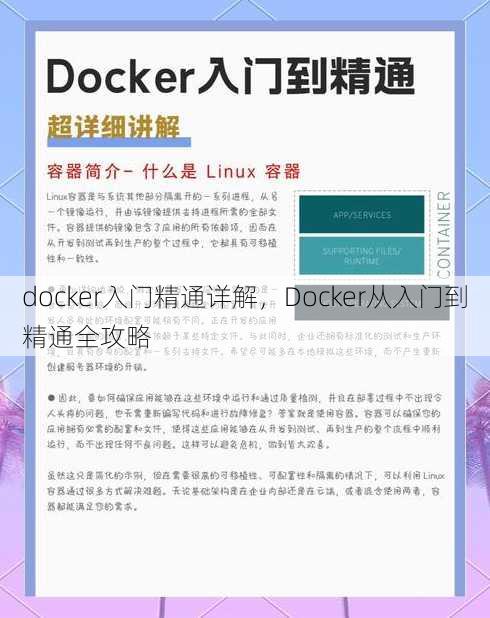 docker入门精通详解