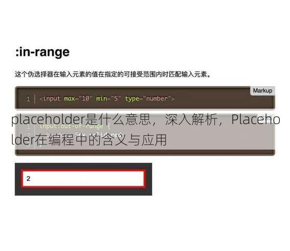 placeholder是什么意思
